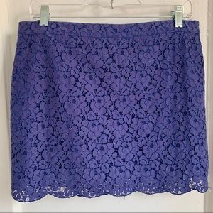 Aritizia Talula lace mini skirt